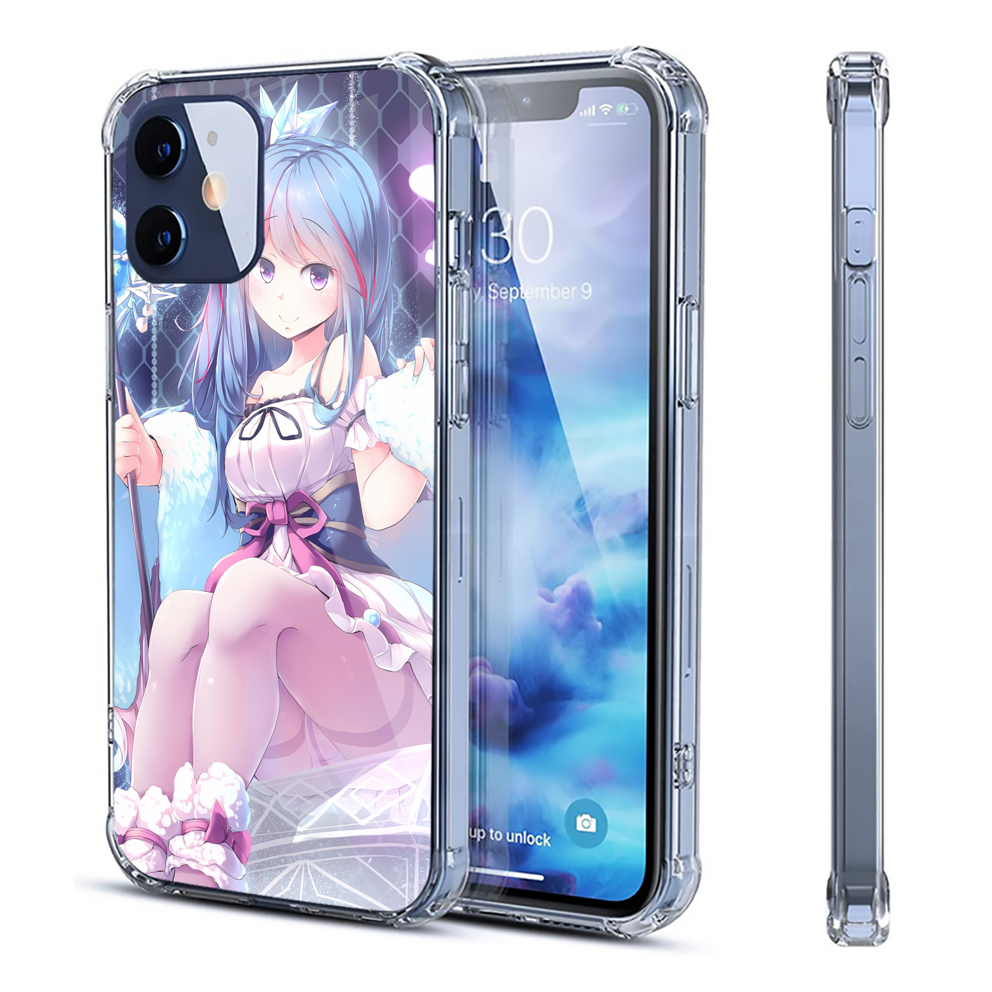 （画像用） 遊☆戯☆王 Yu-Gi-Oh! 【iPhone 12シリーズ対応】透明スマホケース（クリアソフトケース）